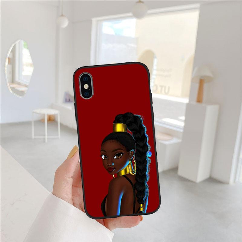 PP11 Black Girl Magic Phone Case for Samsung Galaxy A11 A12 A13 A15 A52S A53 A55 A56 A70 A71 A72 A73 F06 F16 F56 S10 Plus S10e