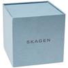 Skagen Men's Signatur SKW6463 Blue Leather Japanese Chronograph Fashion Watch