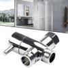 T-Adapter 3 Way Shower Head Diverter Valve Three Function Shower Tap Connector  Sink Accessories