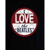 The Beatles Dámské/Ladies I Love Back Print Tričko
