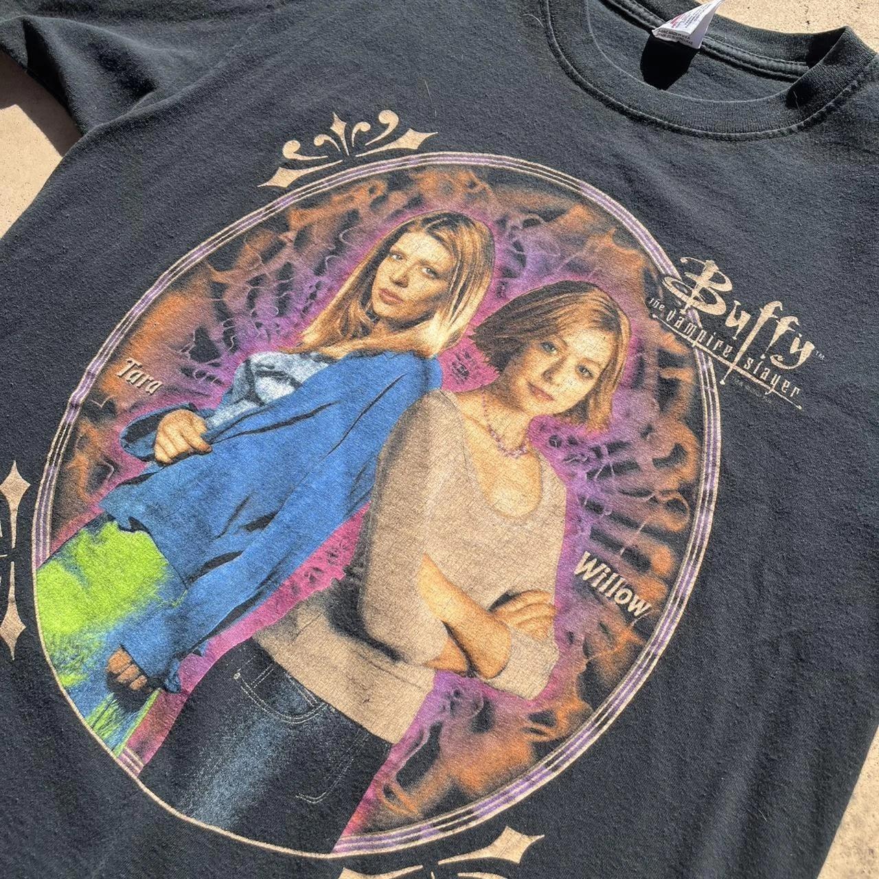 2000s Buffy The Vampire Slayer Shirt BLACK T shirt classic tee Unisex T-Shirt S