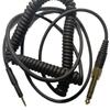 Replacement Headphones PVC Wire 6.35mm Adapters for HD8 HD6 HD7 DJ750 HD598SE HD598CS HD599 Gold Connectors Cable