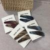 Women's Retro Plaid Wool Hair Clip - Autumn/Winter BB Style for Side or Bangs