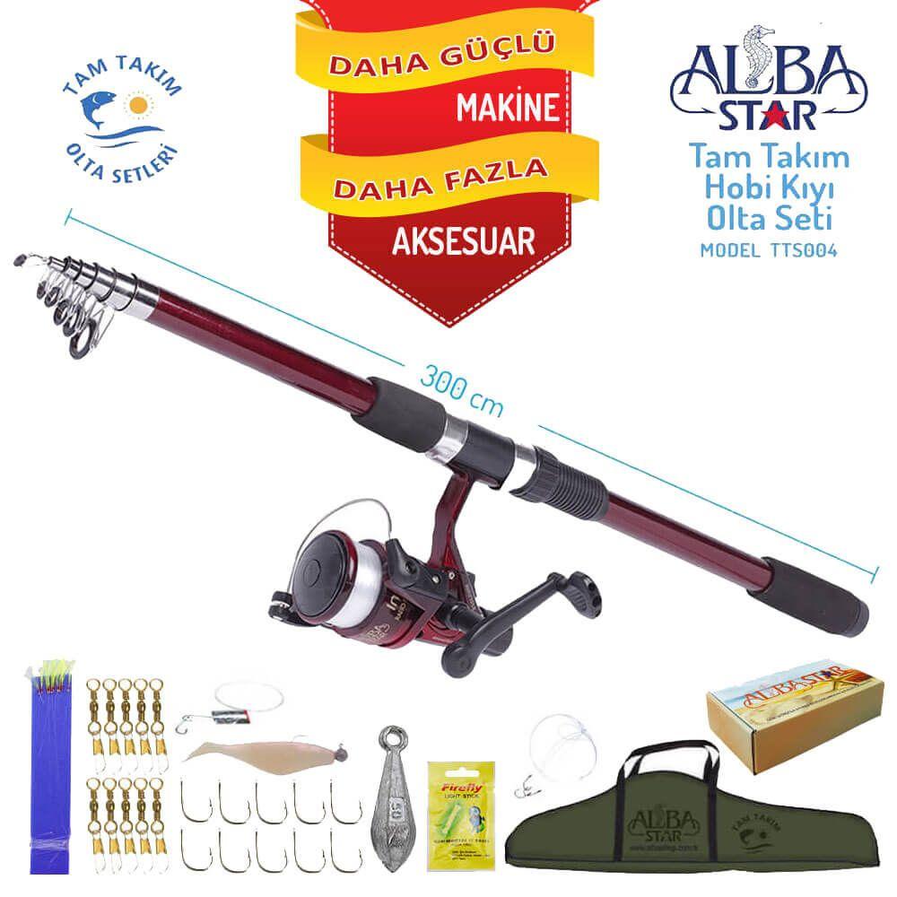 

Полный набор удочек для хобби на берегу - 300 см с удочкой - стандарт Tts004 300 см