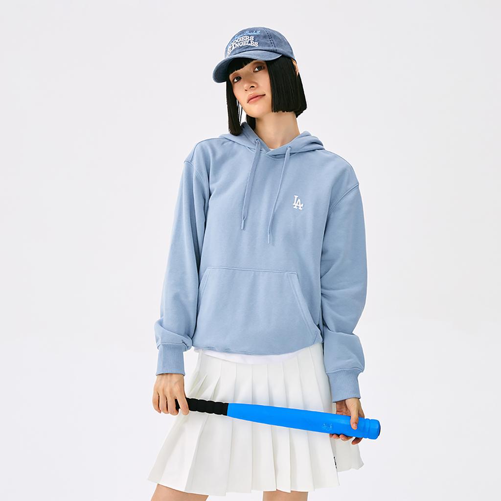 New MLB Los Angeles Dodgers Basic Collection 25FW Sweatshirt Unisex Sky Blue 3AHDB0154-07SBL