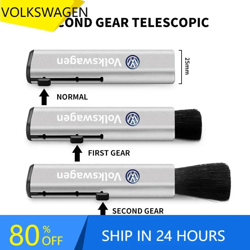 For VOLKSWAGEN VW New Jetta VW For Volkswagen Car Air Conditioner Cleaning Brush Car Air Outlet Crevice Dust Removal Brushes For