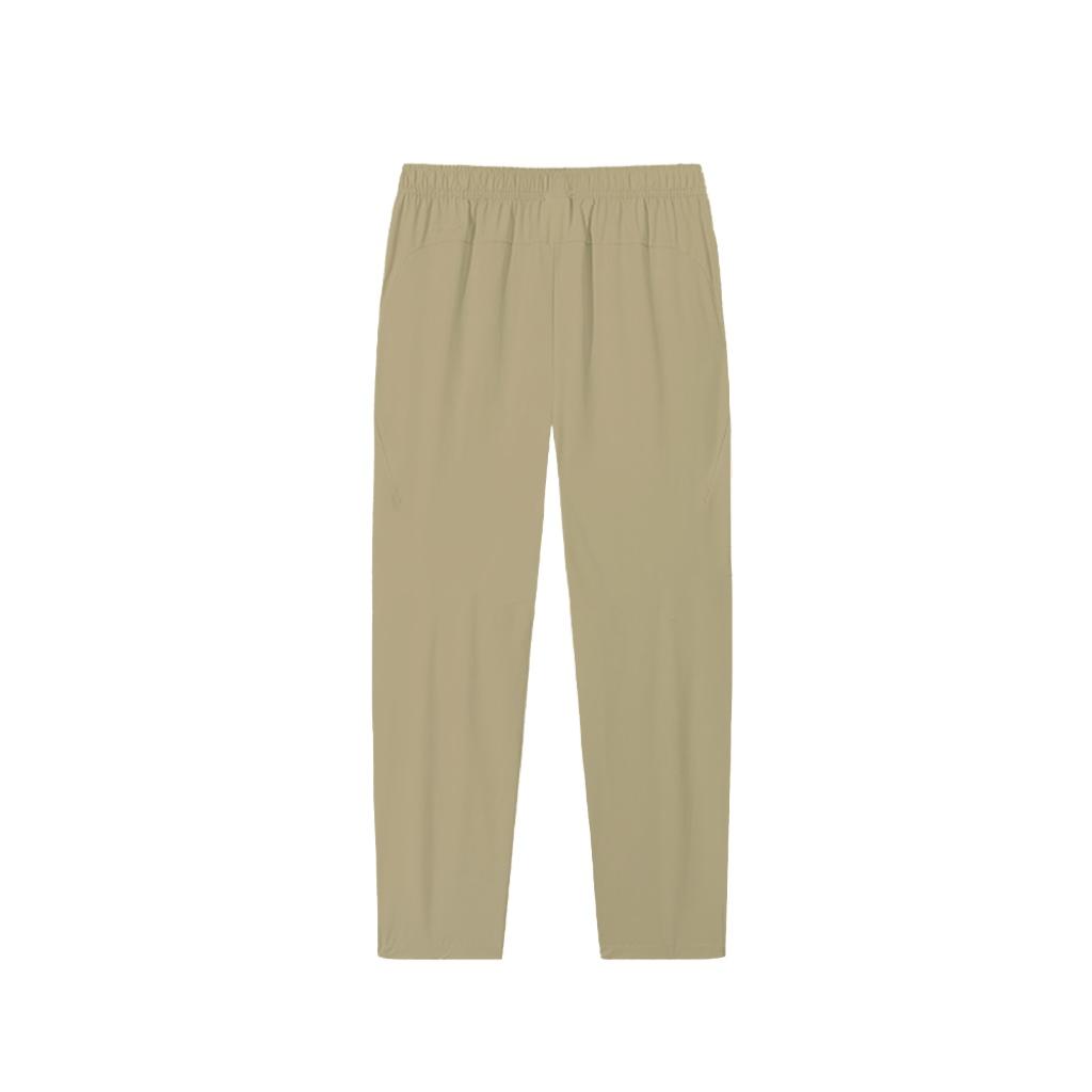 Anta Solid Color Mid-Rise Comfortable Breathable Versatile Straight-Leg Business Commuting Sports Casual Pants Men Pants Khaki 152537501D-1