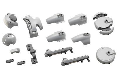 Kotobukiya MARUTTOYS TAMOTU Parts Set Total Length 60mm Scale Plastic Model Type-S Approx. 1/12