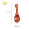 Wooden Spoon Children Cute Small Soup Spoon Dessert Cold Drink Spoon Honey Spoon Rice Spoon Girls Tableware