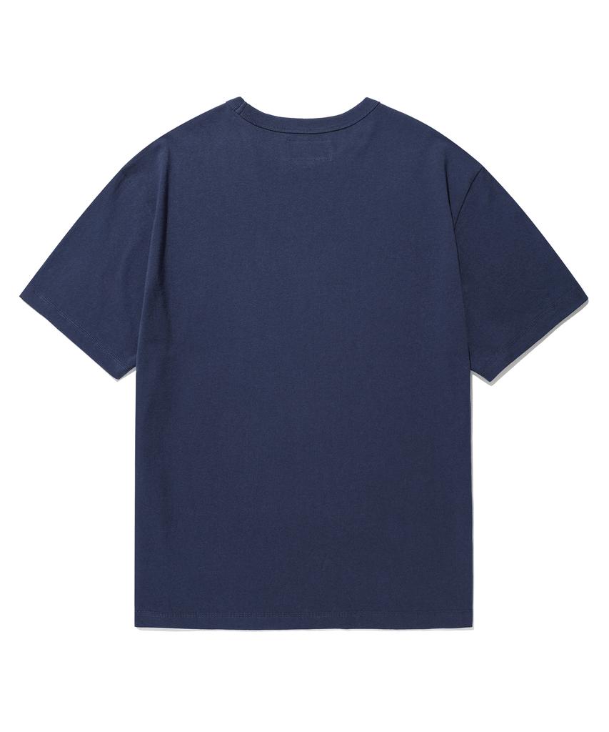 AECA (Unisex) Aeca Symbol Felt Half Sleeve Tee (3Color)
