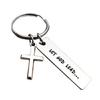 Stainless Steel Pendant Keychain Key Pendant Handbag Adornment Stylish Key Holder Unique Key Ornament for Any Occasion