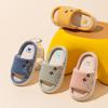 Children's linen Girls Boys Spring Autumn Summer Non-slip Cloth Bottom Home Household Indoor Baby Shoes Parent-child Adult