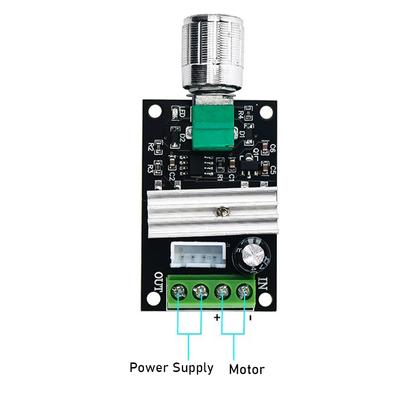 DC 6V 12V 24V 28V 3A PWM regulátor otáčok motora Nastaviteľná rýchlosť ovládača jednosmerného motora vpred a vzad