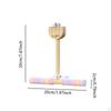 Bird Swing Toy Parrot Playstand Rotating Chewing Birds Toys Wooden Stand Perch for