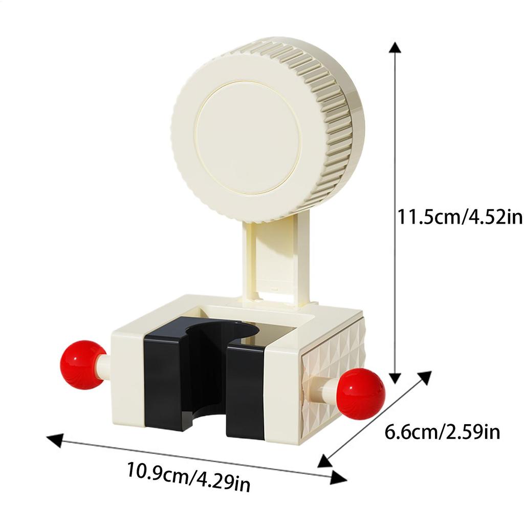 Suction Cup Shower Head Holder Adjustable Sturdy Stable Bracket No Drilling Home Shower Head Holder For Home Bathroom Kitchen