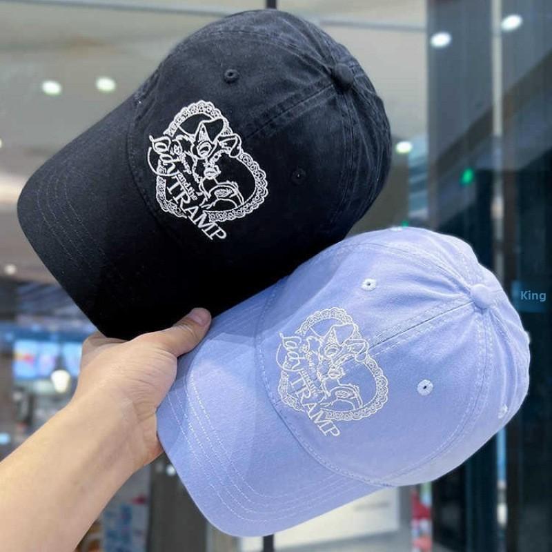 Tramp Baseball Cap For Women Men Spring Summer Cotton Embroidered Sun Protection Casual Sporty Style