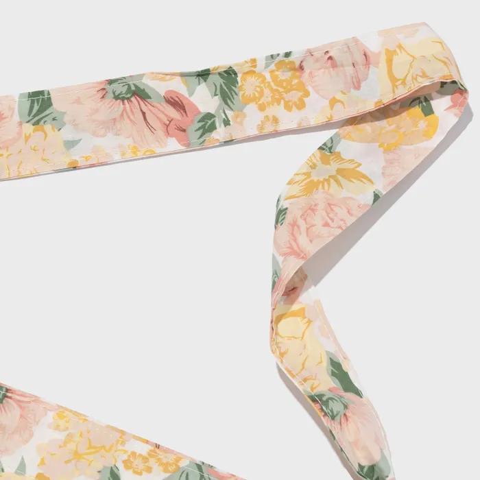Flower Pattern Eco Bag (Yellow)