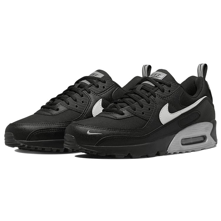 Nike Air Max 90 Schwarz Metallic Silber Herren Sneaker DX8969-001