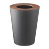 YAMAZAKI - Poubelle Ronde L23 Cm - RIN - Noir