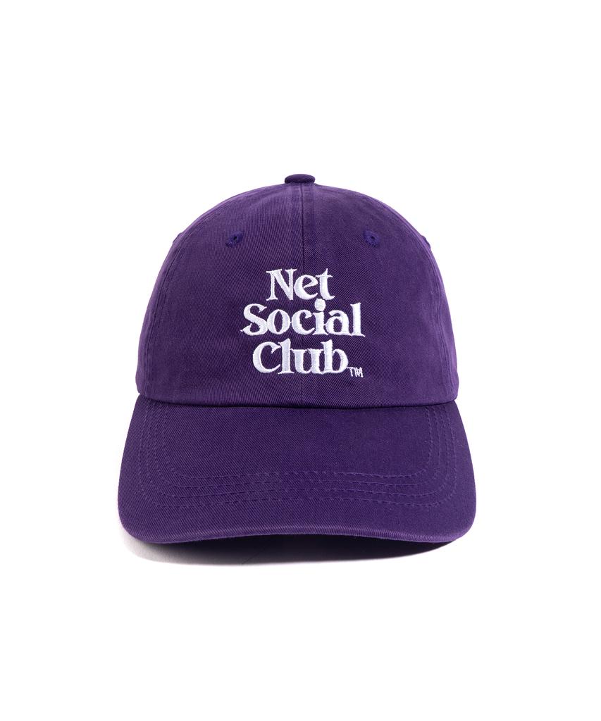 NET SOCIAL CLUB Og Logo Washed Cap (D.Pur)