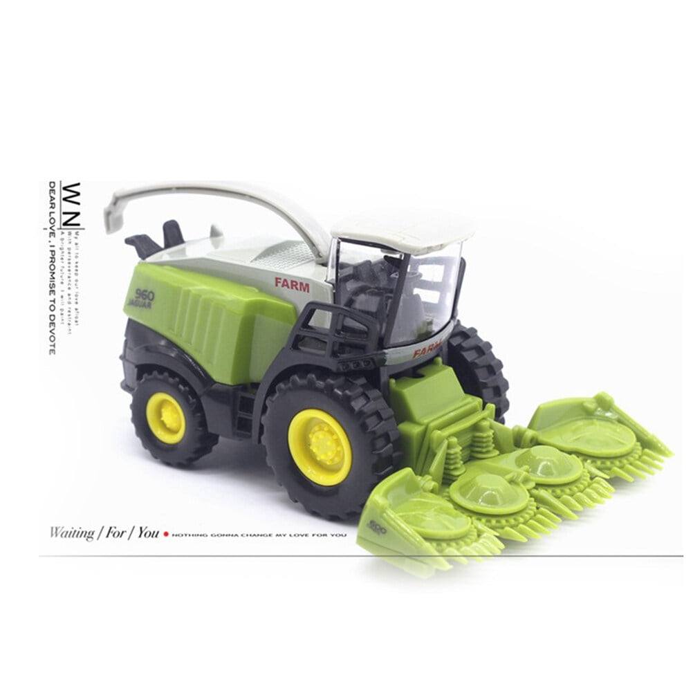 1/42 Simulation Harvester Alloy Farm Vehicle Model Toy Birthday Gift Party Favor Toy for Kids Children