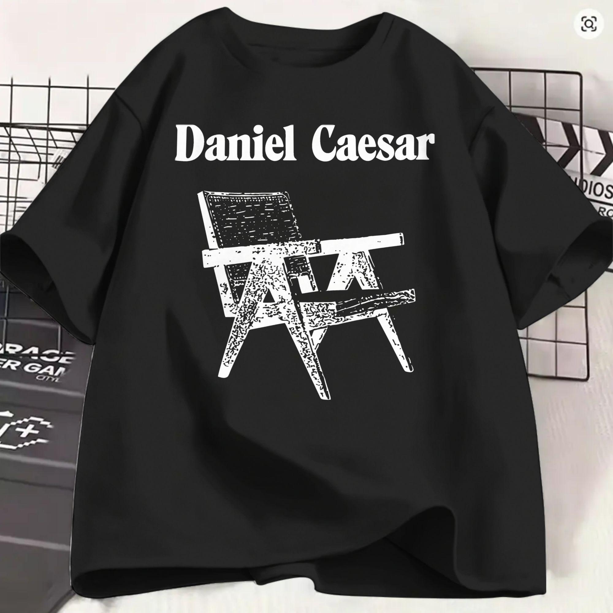 Daniel Caesar T Shirt Unisexs Pure Cotton Fun Tshirts Round Neck Best Part Tee Shirt Short Sleeve Clothing Party S
