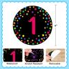 FaCraft Confetti Line Up Spots for Classroom Floor - 36Pcs Waterproof Stickers Floor Dots for Classroom Number Stickers Self Adhesive Markers for