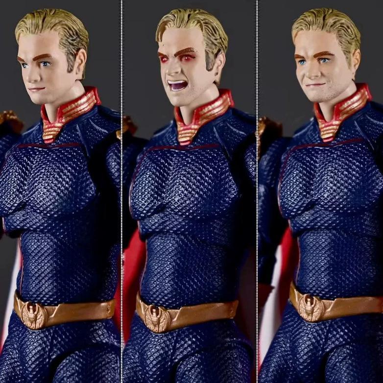 15Cm The Young Boys Action Figurine Homelander Figures Joint Movable Figurine Pvc Colletion Statue High-Quality Version Model Doll Toys