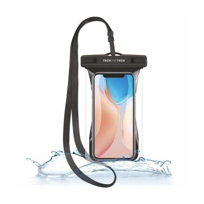 Funda Universal Impermeable Para Smartphone Tech One Tech TEC2855- Hasta 7.5'