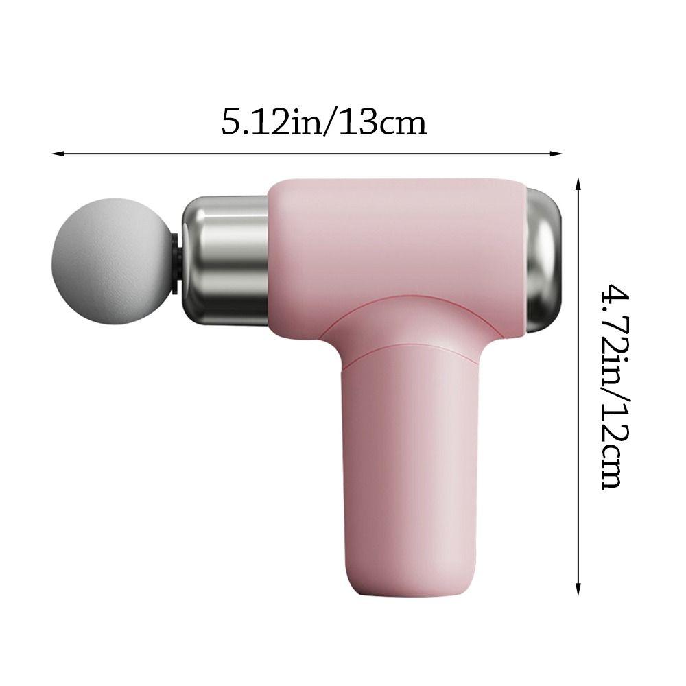 Portable Rechargeable Vibration Fascia Massager Wireless Mini Electric Massage Machine Professional 6-speed Fitness Massager