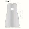 One Piece Men Beard Bib, Non-Stick Beard Catching Cloth, Reusable Shaving Apron For Men Grooming, Trimming And Hair Cutting, Fit All Sizes