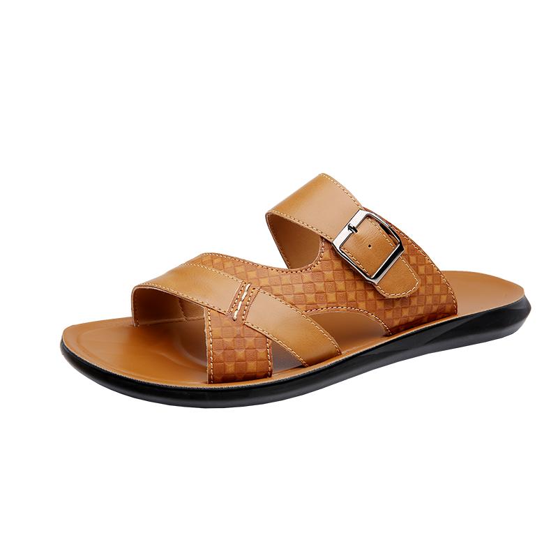 Fashion Summer Men's Slippers Minimalist and Comfortable Flat Bottomed Style Plus Size Outdoor Street Beach Walking Lightweight Shoes