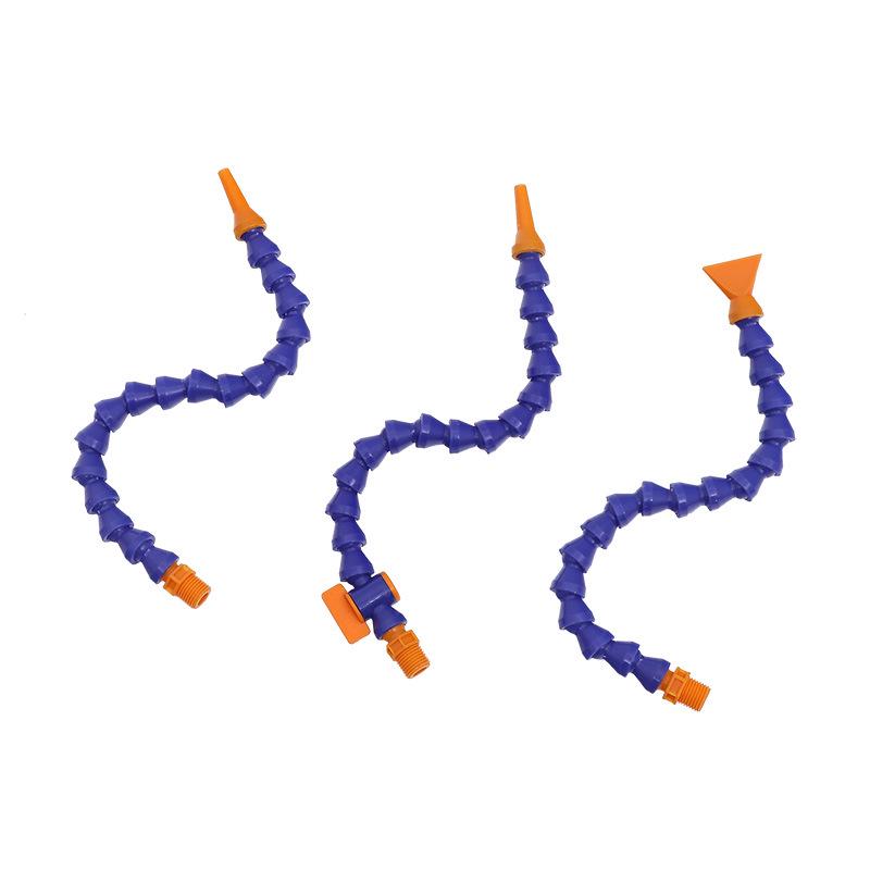 Tub de Răcire Gât de Lebădă Ajustabil din Plastic PP - 300MM 2 Puncte pentru Mașini-Unelte