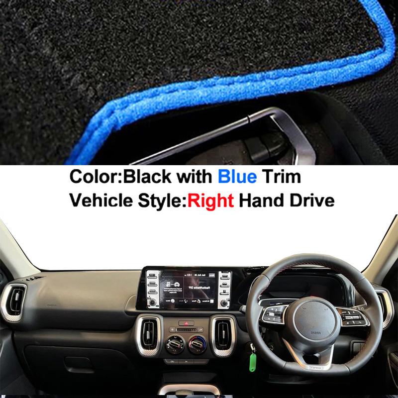 Car Dashboard Cover DashMat for Kia Sonet 2025 2025 2025 2025 Avoid Light Pad Accessories Anti-UV Case Carpet Car Accessories