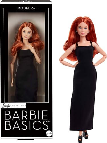 

Barbie Basic Red-Brown Signature Black Dress-Up Doll House for Ages 6 and Up JBH74