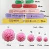 10pcs 4 6 8 10 12Inch Tissue Paper Pom Poms Wedding Party Paper Pompom Flower for Wedding Decoration Pompoms Birthday Baby
