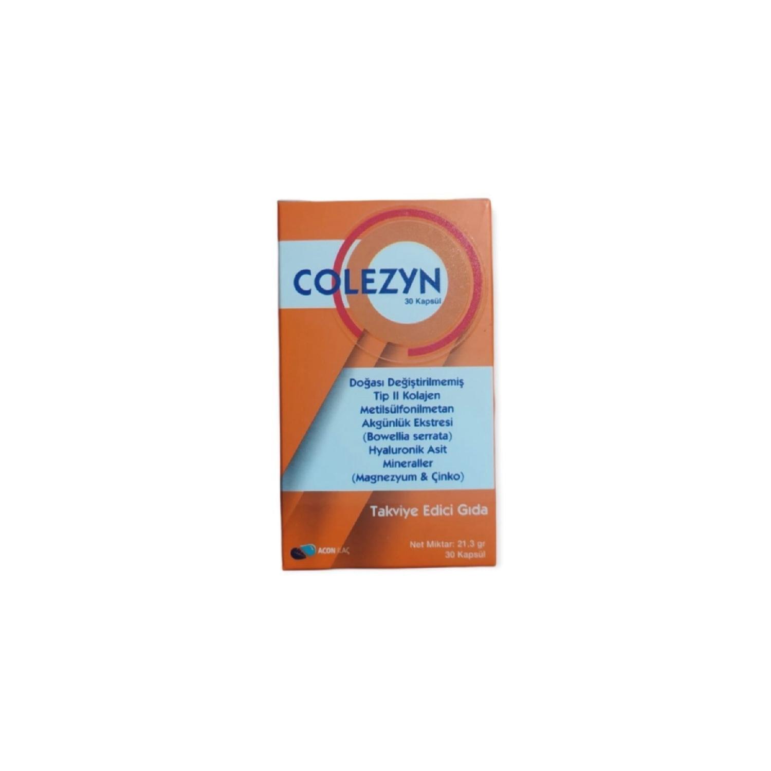 

Colezyn 30 Capsule Nature Unchanged Type Ii
