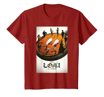 Marvel Studios Loki Season 2 TVA Miss Minute Run Poster T-Shirt