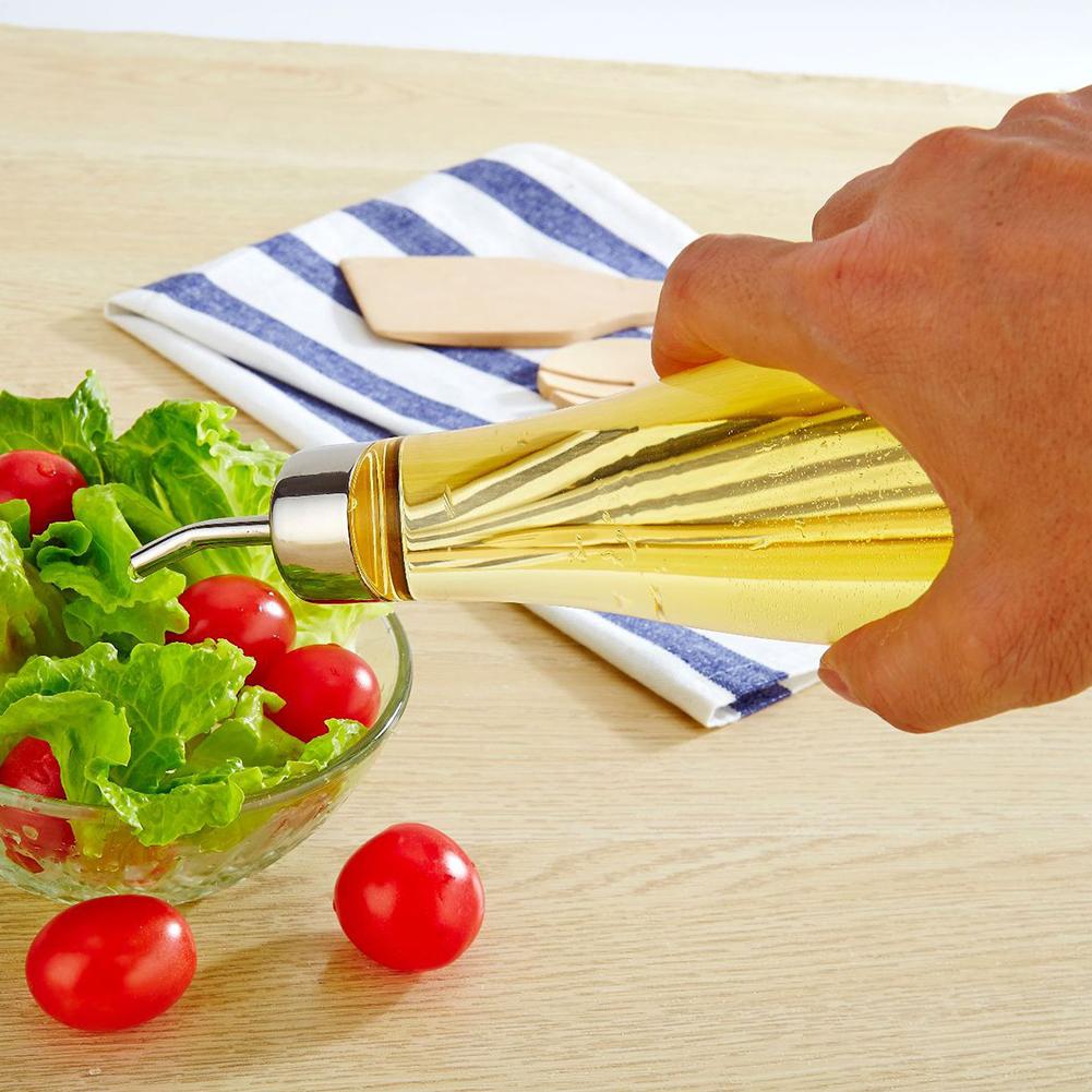 300ml Trwała Akrylowa Butelka na Olej Pojemnik na Płynne Przyprawy Ocet do Użytku Domowego, Restauracyjnego i Kuchennego