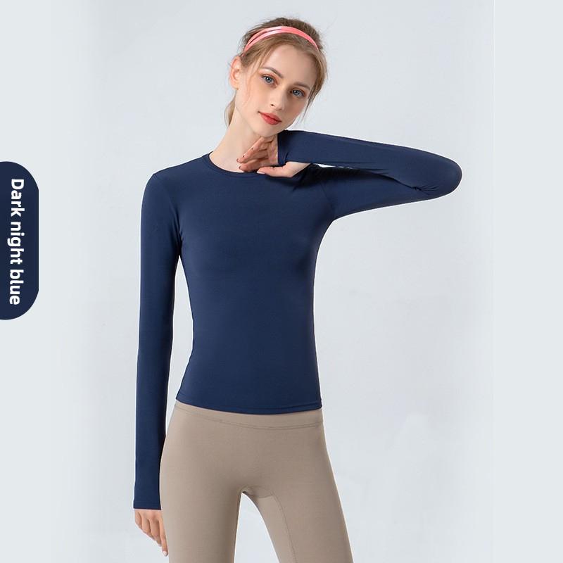 

Женская осенне-зимняя облегающая йога-комбинезон с круглым вырезом и длинными рукавами XXL