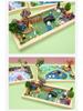 Children's Creative Epoxy Micro-Landscape Kit: Wooden Frame, Color Clay Accessories for Boys and Girls