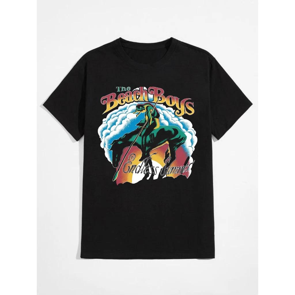 Beach Boys “Endless Summer” 1970 Remake Charcoal Unisex T-Shirt – Classic Tee L