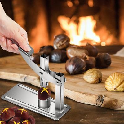Kastanjeskärare, Kastanjeklämma, Kastanjeskärare, Kastanjeskärare, Verktygsklämma Tång Och Kastanjer, Bärbar Öppnare Skärare, Kastanjeskalare.