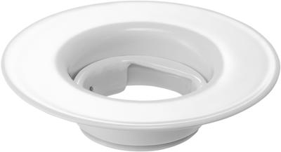 Yamazaki Sink Drain Net Tower 10692 (Yamazaki Industries) Top-mounted Holder, White,