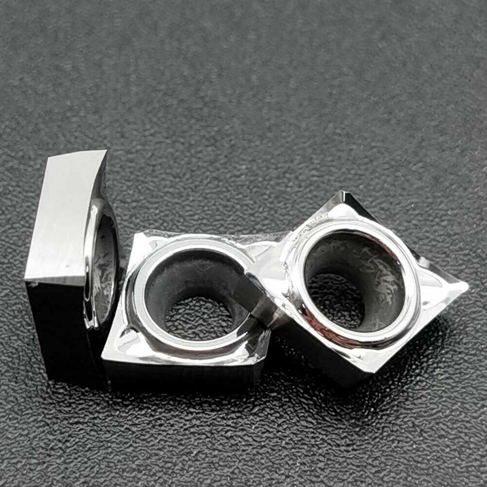 High Performance CCMT060202 / CCGT060202 AK H01 Carbide Aluminum Turning Inserts for Semi Finishing and Finishing Operations