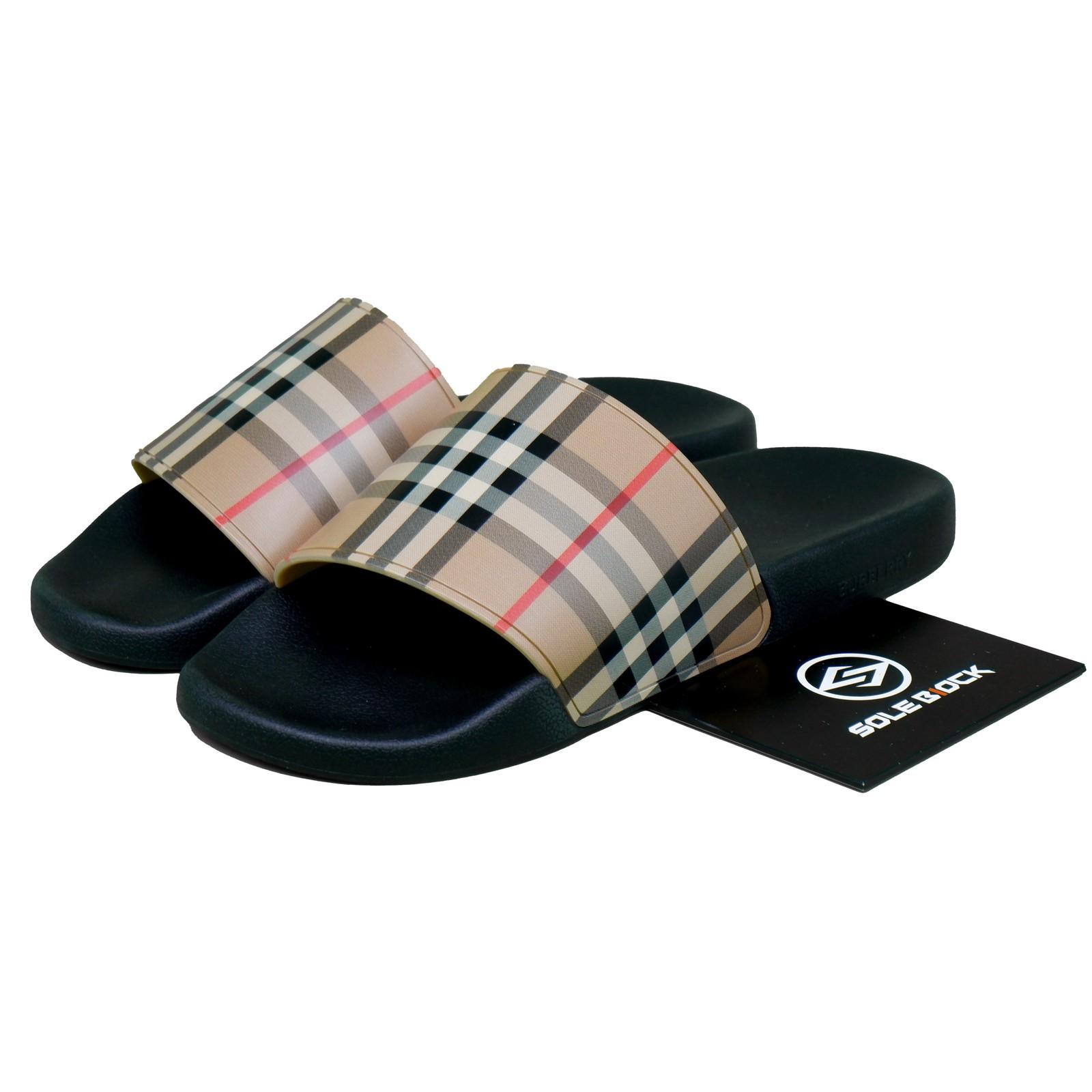 

Burberry Vintage Rubber slipper Men s 8023965 39