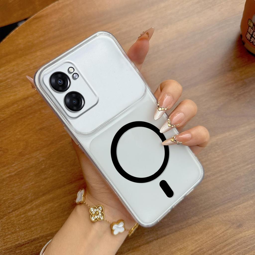 Case for realme Narzo 50 5G,OPPO A77 5G Anti-Fingerprint Matte Cover Big Camera Window Clear Edge Casing