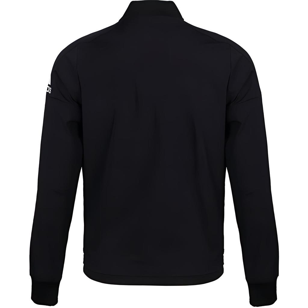 Adidas Lifestyle Casual Series Jacket Woven Zip Casual Logo Jacket Men Jackets Black DV3310