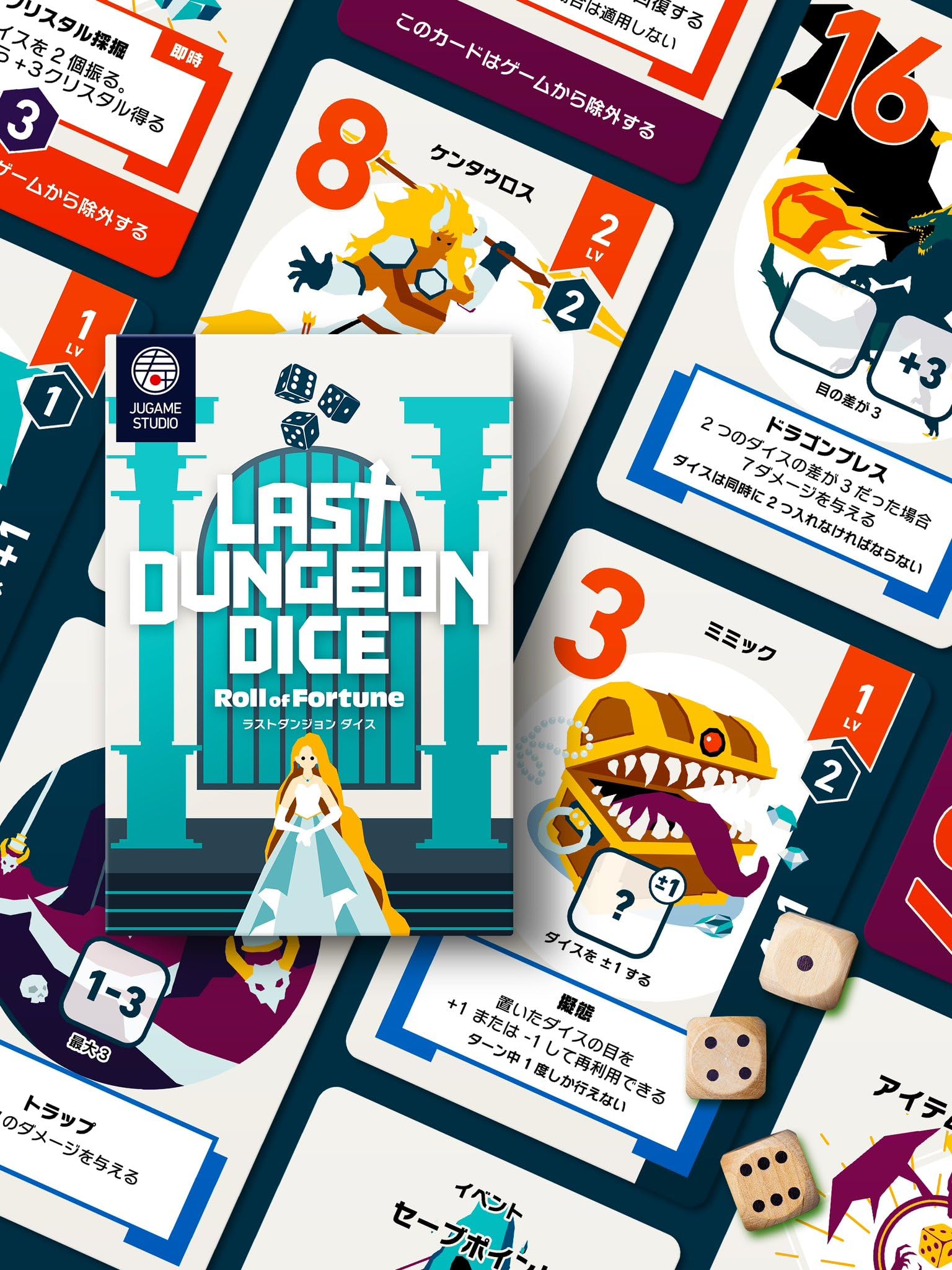 JUGAME STUDIO Last Dungeon Dice Board Game