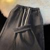 Stilvolle Damen-Winterjeans, Verdickte Denim-Hose mit Fleecefutter und Kordelzug-Taille, Bequeme Freizeitjeans für Alltag & Ausflüge